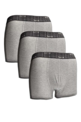 Berrak 4475 3'Lü  Boxer Gri 
