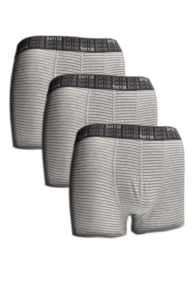 Berrak 4475 3'Lü  Boxer Gri - 1