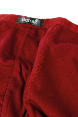 Berrak 4488 6'Lı  Erkek Boxer Bordo - 2