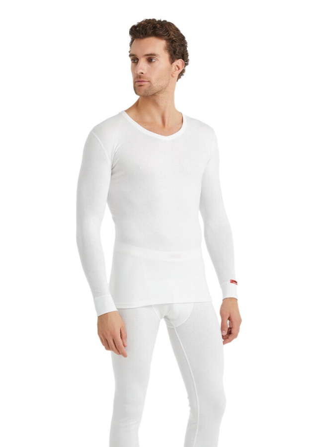 Blackspade Unisex Termal Tişört 2. Seviye 1257 Kar Beyaz - 2