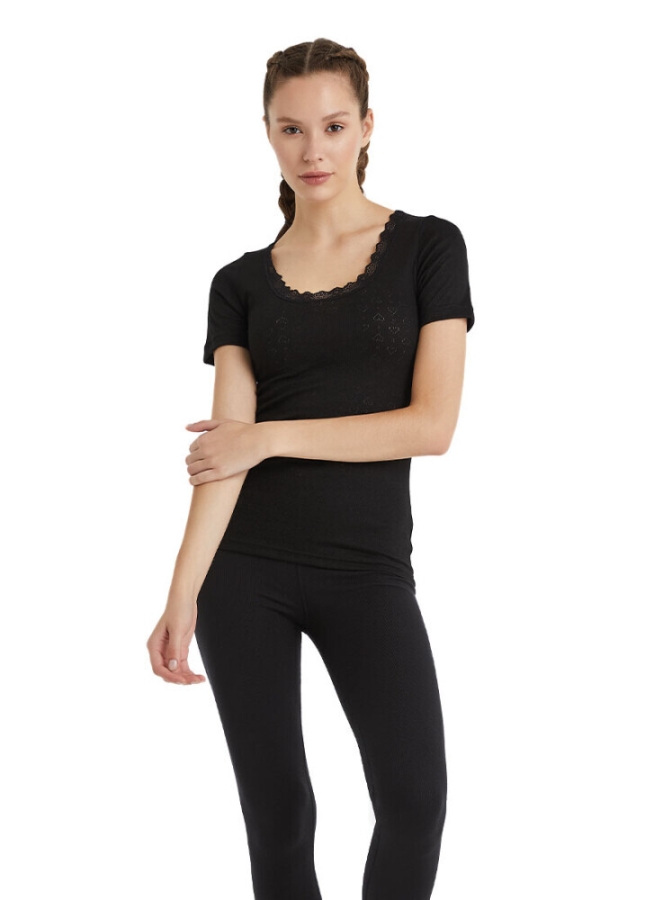 Blackspade Kadın Termal Atlet 1. Seviye 1267 - Siyah - 1