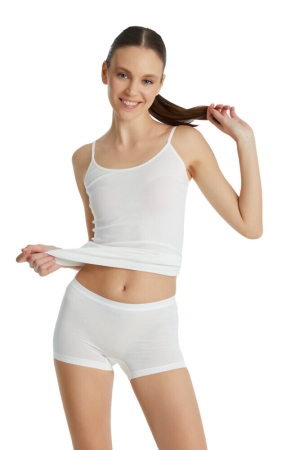 Blackspade Kadın Boxer Essential 1301 - Beyaz