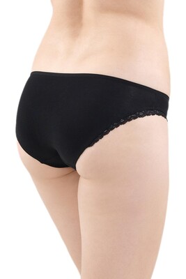Blackspade Kadın Slip Külot Comfort Elegance 1362 - Siyah - 2