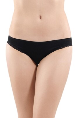 Blackspade Kadın Slip Külot Comfort Elegance 1362 - Siyah - 1
