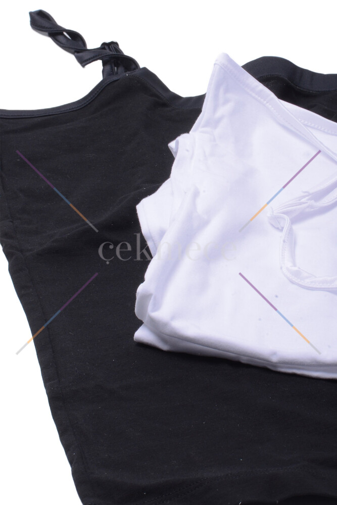Blackspade Kadın Atlet Aura Satin 1404 - Beyaz - 5
