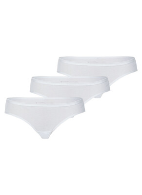 Blackspade Kadın Slip Külot 3'lü Paket Essential 1575 - Beyaz 