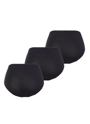 Blackspade Kadın Külot 3'lü Paket Essential 1577 - Siyah - 2