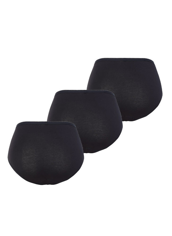 Blackspade Kadın Külot 3'lü Paket Essential 1577 - Siyah - 2