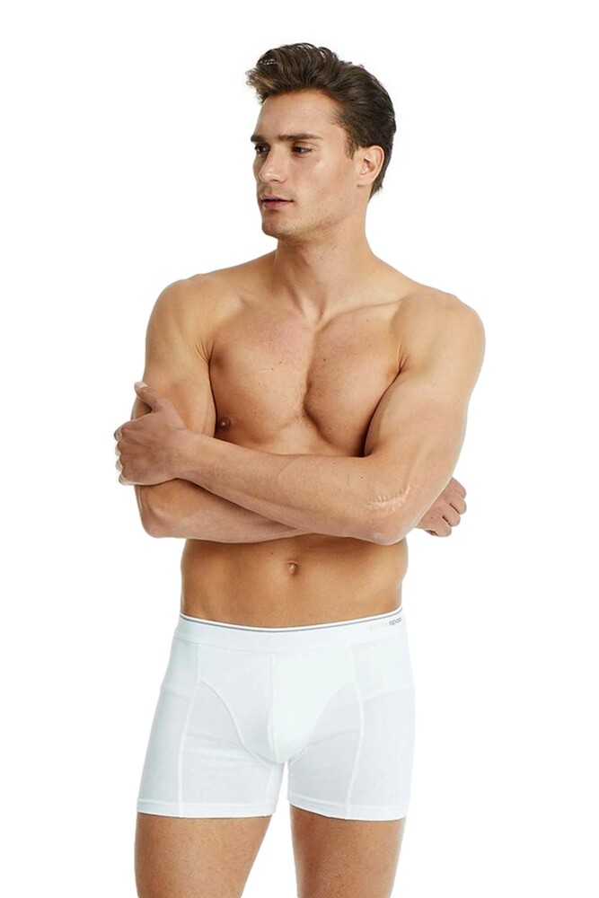 Blackspade Erkek Pamuk Elastan Boxer Tender Cotton 9233 - Beyaz - 1