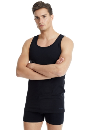 Blackspade Erkek Atlet Tender Cotton 9238 - Siyah