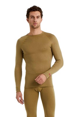 Blackspade Unisex Termal Tişört 2. Seviye 9259 - Sahra Bej - 4