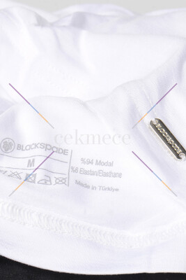 Blackspade Erkek Atlet Silver 9305 - Beyaz - 4