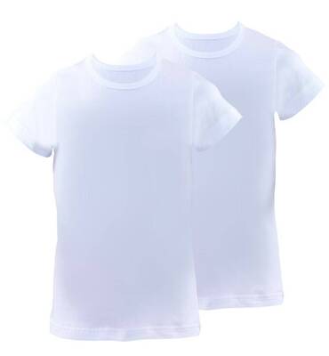 Blackspade Erkek Çocuk Atlet 2'li Paket 9397 - Beyaz