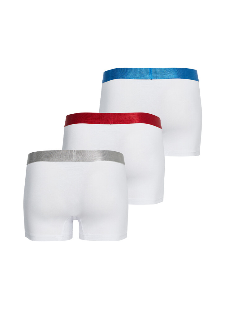 Blackspade Erkek Boxer 3'lü Paket Modern Basics 9470 - Beyaz - 3