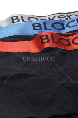 Blackspade Erkek Boxer 3'lü Paket Modern Basics 9470 - Siyah - 4