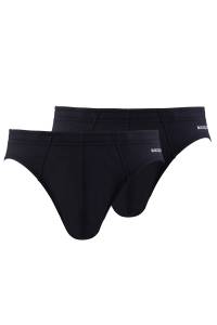 Blackspade Erkek Slip Külot 2'li Paket Loose Fit 9627 - Siyah - 1