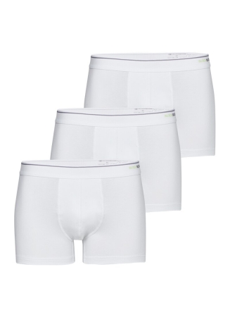 Blackspade Erkek Boxer - Shorty 3&prime;lü Paket Tender Cotton 9670 Beyaz