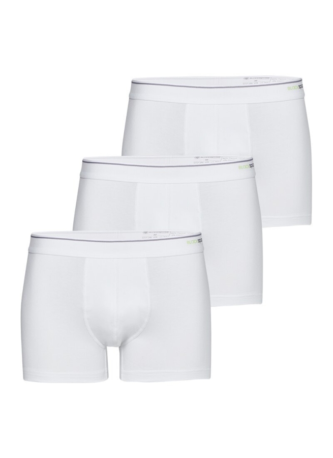 Blackspade Erkek Boxer - Shorty 3&prime;lü Paket Tender Cotton 9670 Beyaz - 1