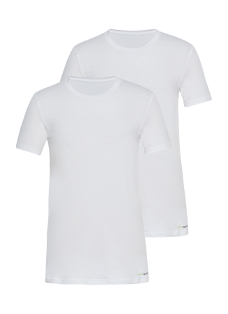 Blackspade Erkek Tshirt 2'li Paket Tender Cotton 9675 - Beyaz - 1