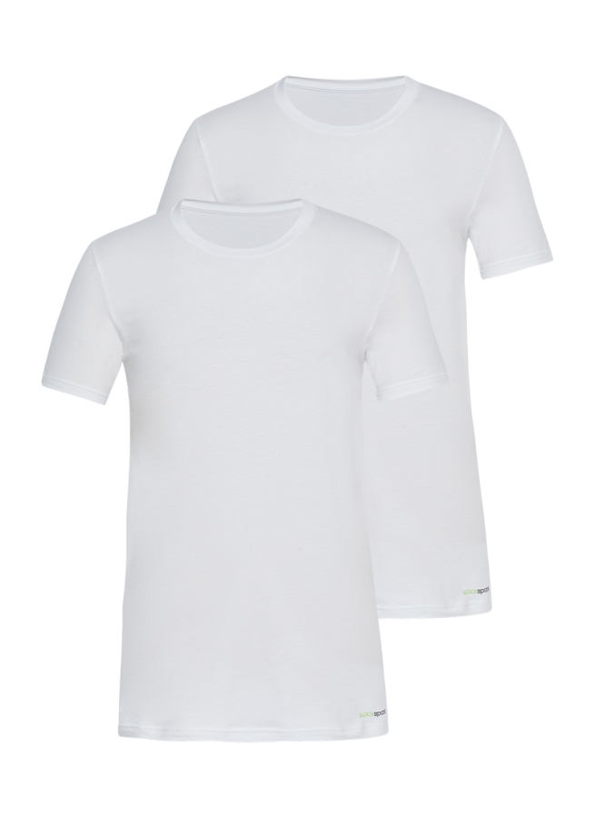 Blackspade Erkek Tshirt 2'li Paket Tender Cotton 9675 - Beyaz - 1