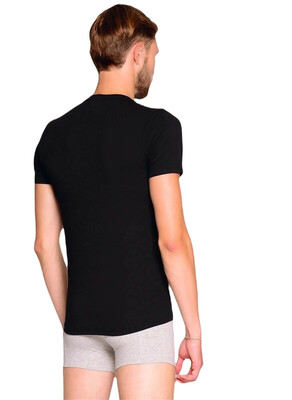 Blackspade Erkek Tshirt 2'li Paket Tender Cotton 9675 - Siyah - 4