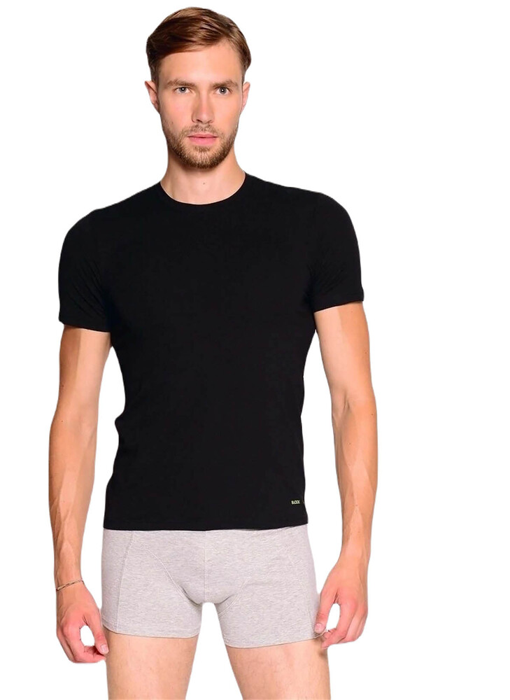 Blackspade Erkek Tshirt 2'li Paket Tender Cotton 9675 - Siyah - 2