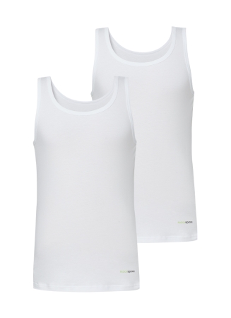 Blackspade Erkek Atlet 2'li Paket Tender Cotton 9678 - Beyaz