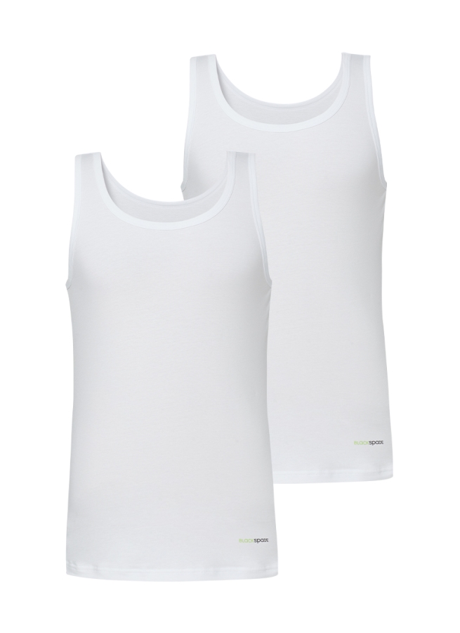 Blackspade Erkek Atlet 2'li Paket Tender Cotton 9678 - Beyaz - 1