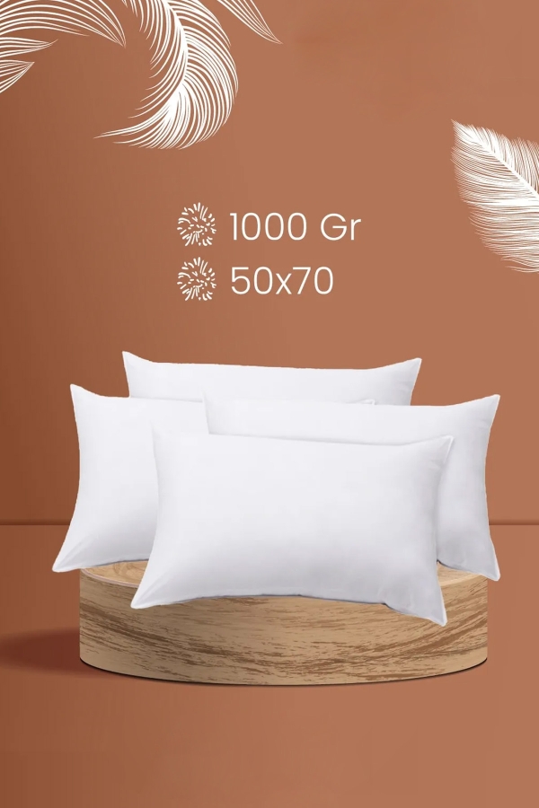 Çekmece 1000 Gr Silikon Yastık  50*70 BEYAZ - 2