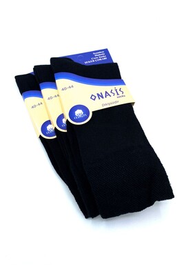 Onasis 3&prime;lü Erkek Diyabetik Şeker Çorabı Çok Renkli - 2