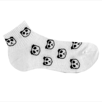 Çekmece 5&prime;li Unisex Panda Desenli Konç Soket - 8