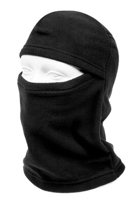 Çekmece 6 Parça Polar Boyunluk Kesik Eldiven Kar Maskesi ve Çorap Set Siyah - 3