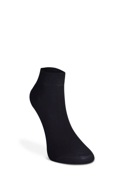 Çekmece 6'Lı Unisex  Bambu Patik Siyah - 2
