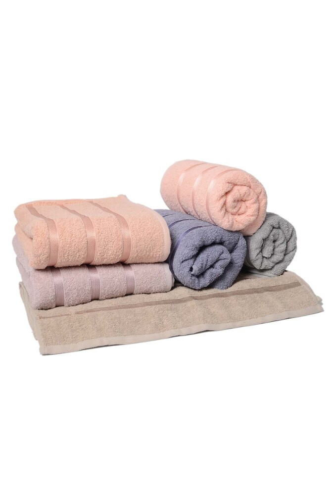 Çekmece - Çekmece 6'Lı Havlu Takımı Soft