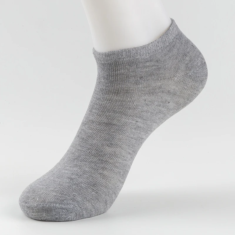 Çekmece 9&prime;lu Unisex  Patik Siyah-Gri-Beyaz - 7