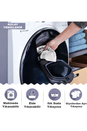 Çekmece Bambu Sandalye Örtüsü Gül Kurusu - 3