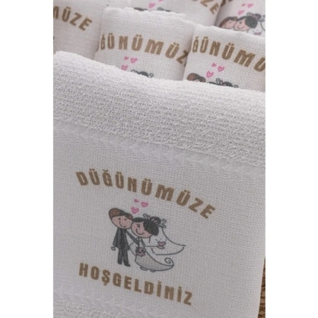 Çekmece Düğün Havlusu Gelin Damat - 2