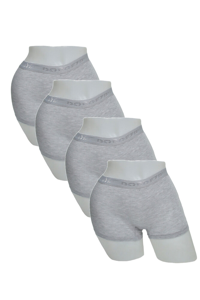 Dondeza 5005 4'Lü  Kadın Boxer Gri - 1