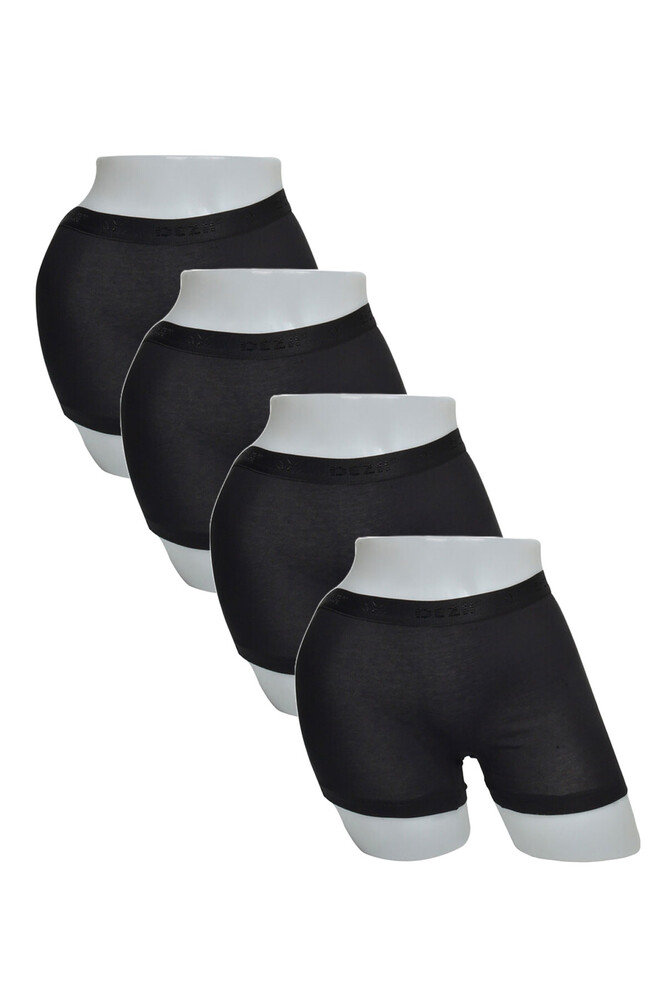 Dondeza 5005 4'Lü  Kadın Boxer Siyah - 1