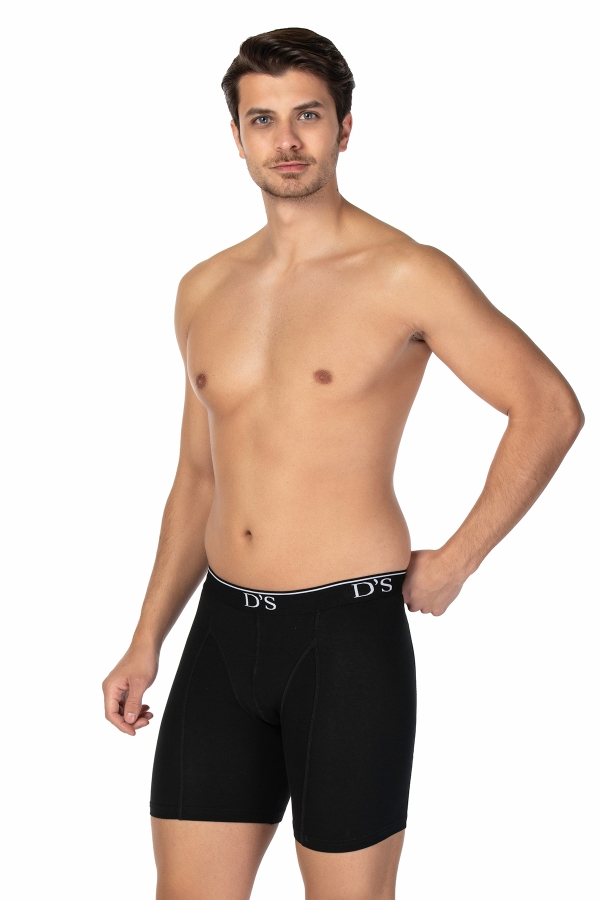 DS Damat DS0109A Comfort Modal Boxer 2′li Siyah - 1