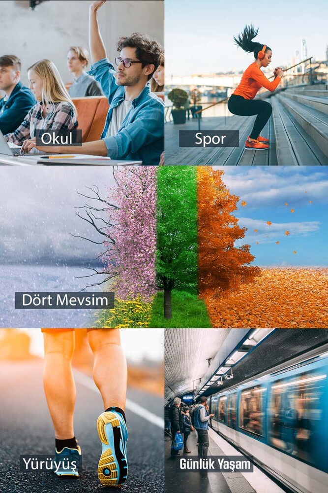 Dündar 6'lı Modal Erkek Çocuk Patik Çok Renkli - 8