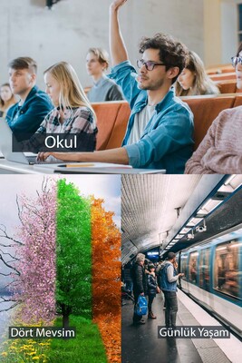 Dündar 6'lı Modal  Erkek Çocuk Çorap Çok Renkli - 7