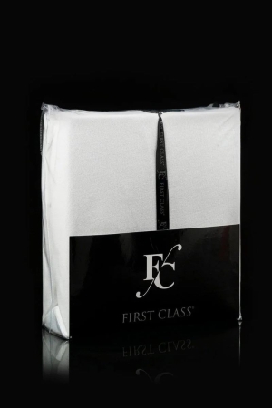 First Class Sıvı Geçirmez Fitted Alez Battal Beyaz - 2