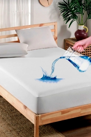 Çekmece Fitted Full Kenar Su Sıvı Geçirmez Yatak Koruyucu - Alez Çarşaf 100x200 - 2