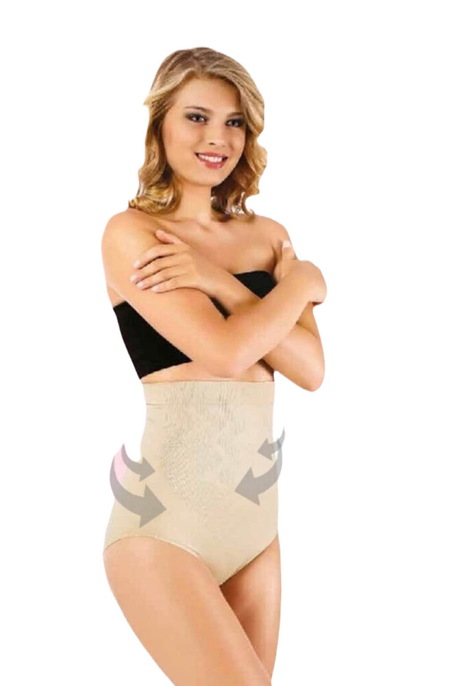 Form Time 1008 Yüksel Bel Slip Korse Ten - 1