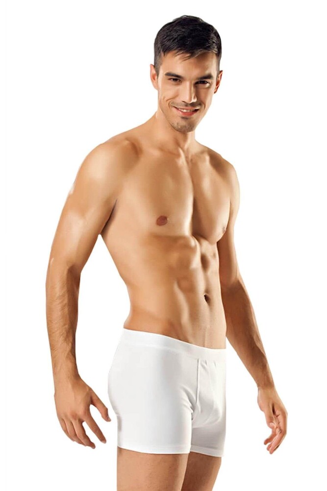 Gümüş 4018 3'Lü  Boxer Beyaz - 1
