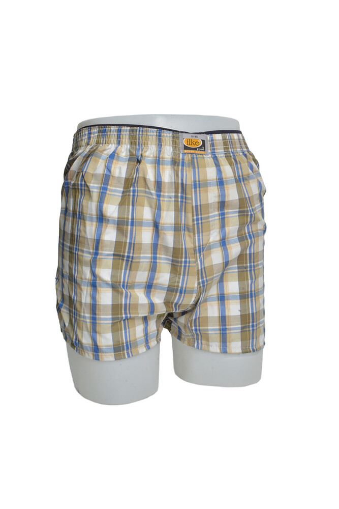 İlke Poplin Boxer 3'lü Çok Renkli - 5