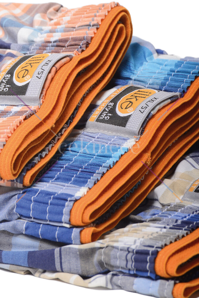 İlke Poplin Boxer 3'lü Çok Renkli - 3