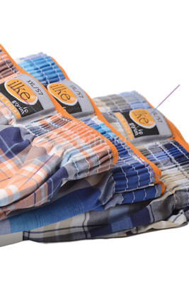 İlke Poplin Boxer 3'lü Çok Renkli - 8