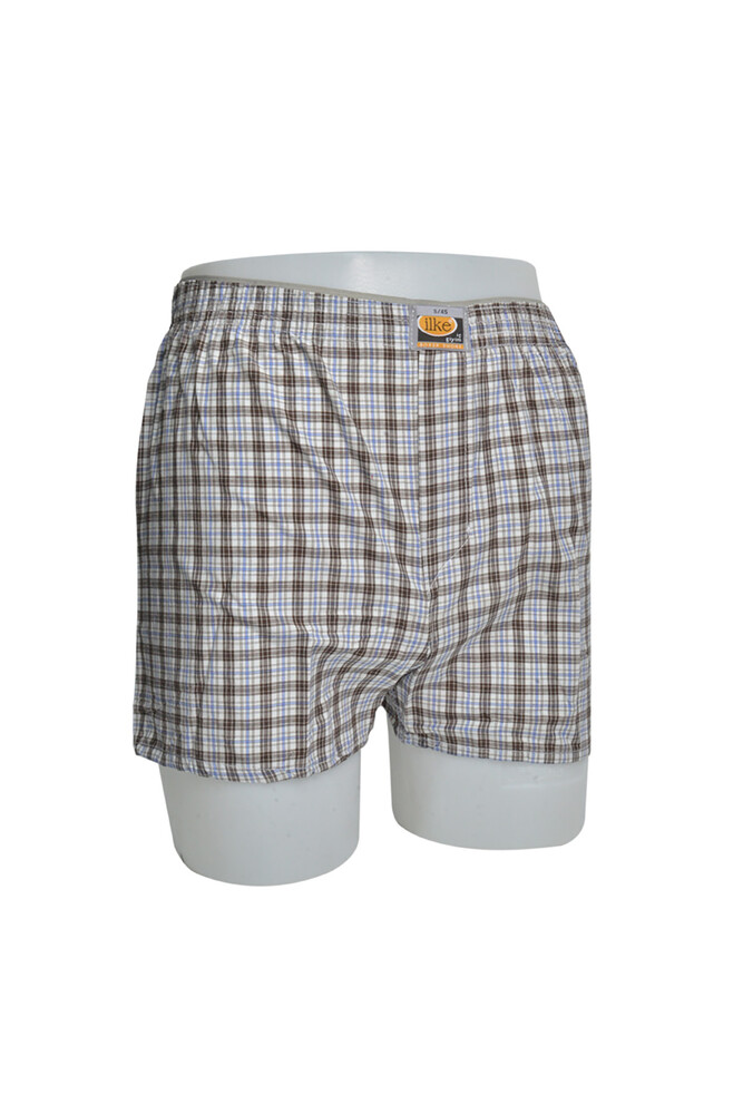 İlke Poplin Boxer 3'lü Çok Renkli - 7